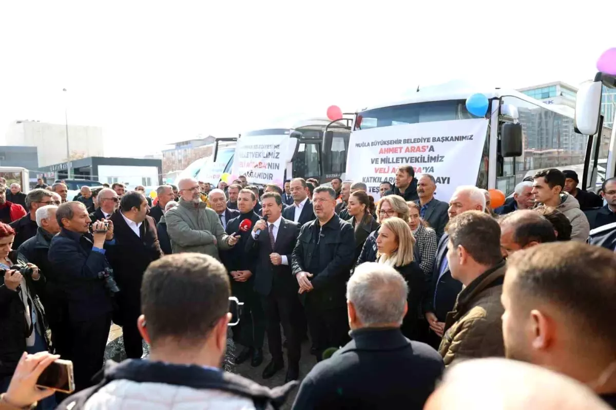 Muğla Büyükşehir Belediyesi’nden Malatya’ya Araç Desteği