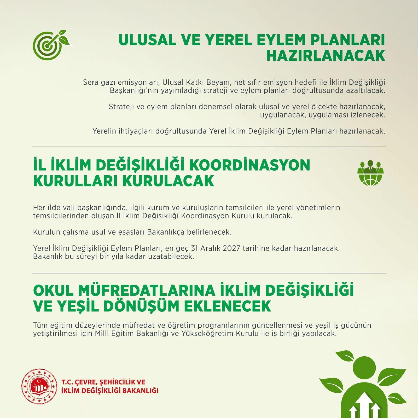 İklim Değişikliği Başkanlığı
