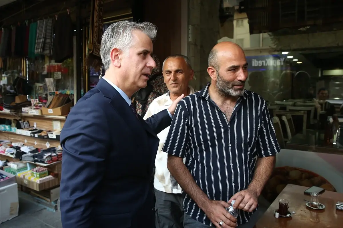 Yalçın, Çankırı’da Esnaf ve STK’larla Buluştu